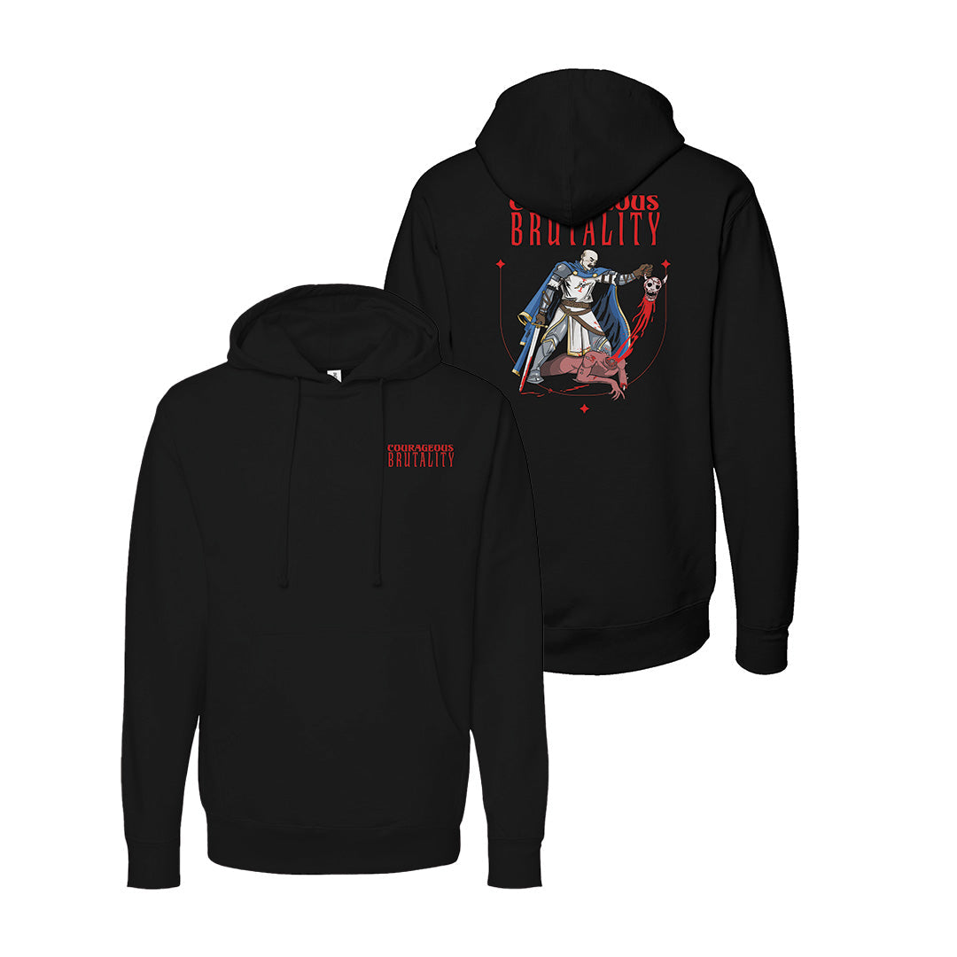 Courageous Brutality Knight Hoodie