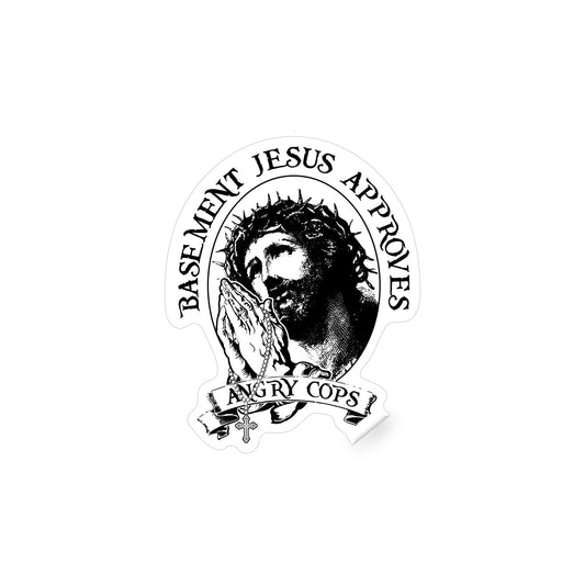 Basement Jesus Sticker