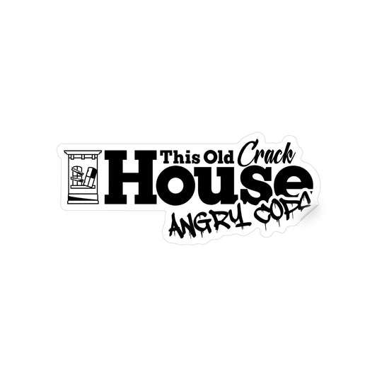 The Crack House Project Sticker